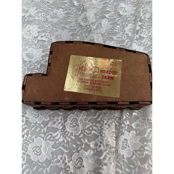 Alabama State Outline Handmade Basket With Cork Bottom - Picture 2 of 3